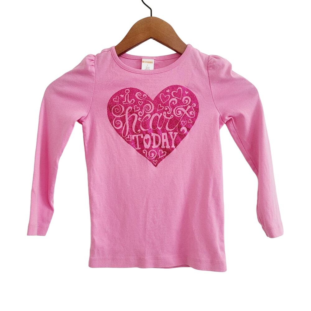 5 Gymboreebpink heart top